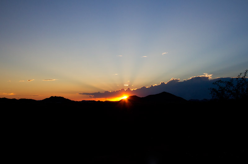 Sunset in Phoenix, Arizona