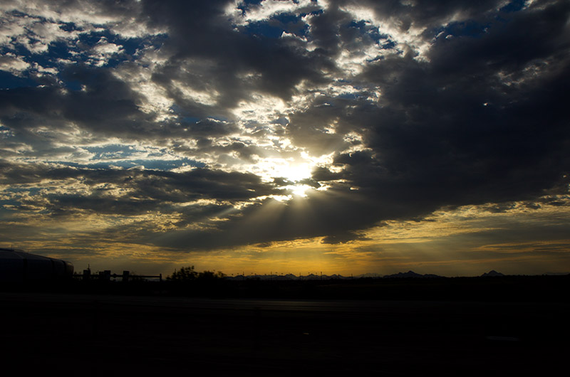 Sunrise in Phoenix, Arizona