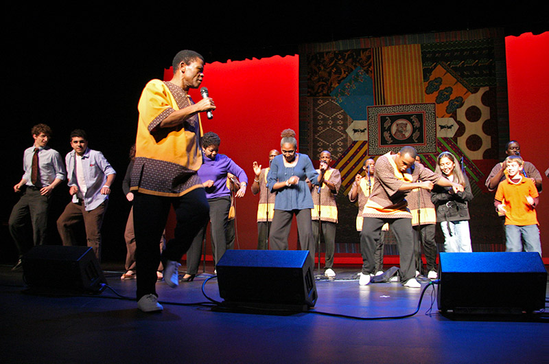 Ladysmith Black Mambazo performing in Scottsdale, Arizona