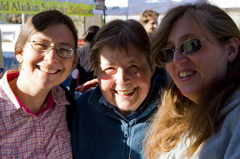 Caroline Wise, Jutta Engelhardt, and Celia Petersen