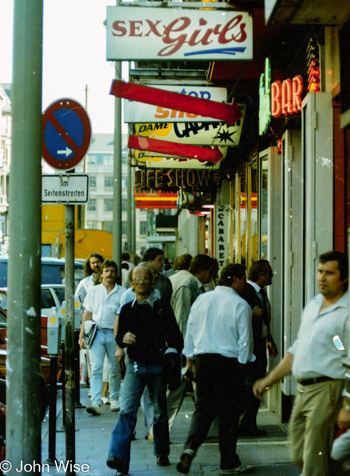 Frankfurt Red Light District, Germany 1985