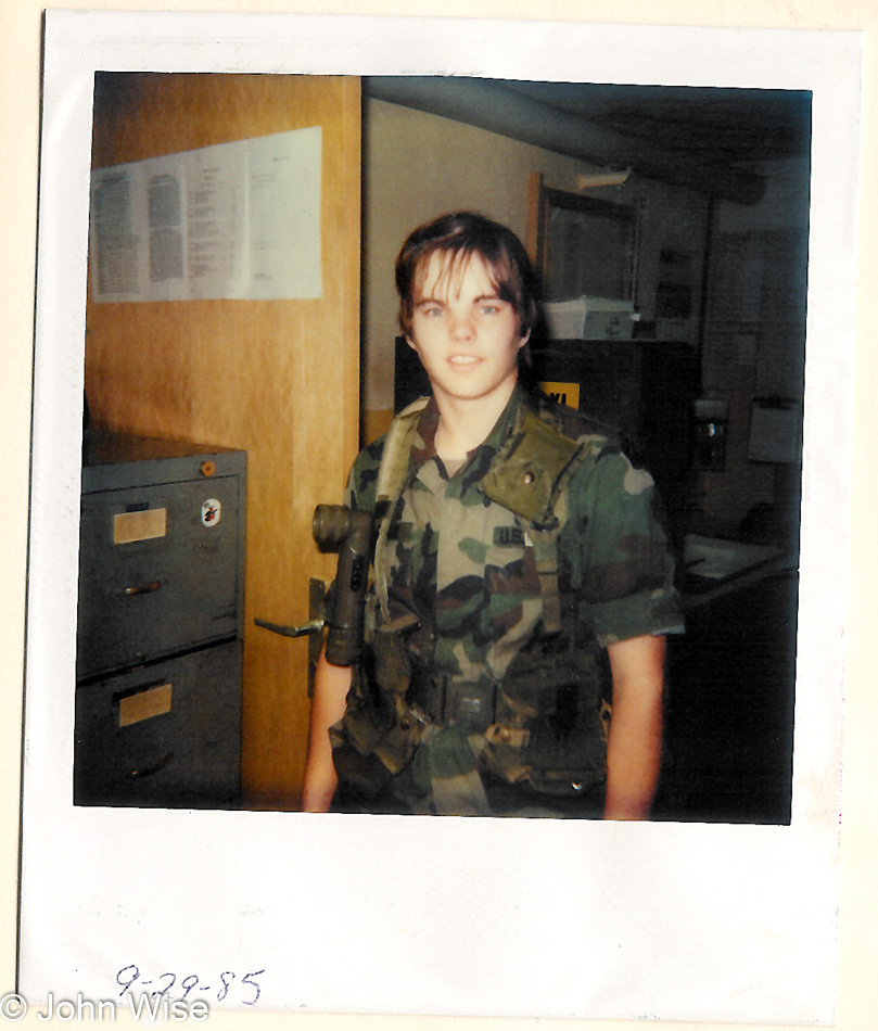 Sheila Darlene Clark on 29 Sep 1985 at Wiesbaden Airbase in Germany