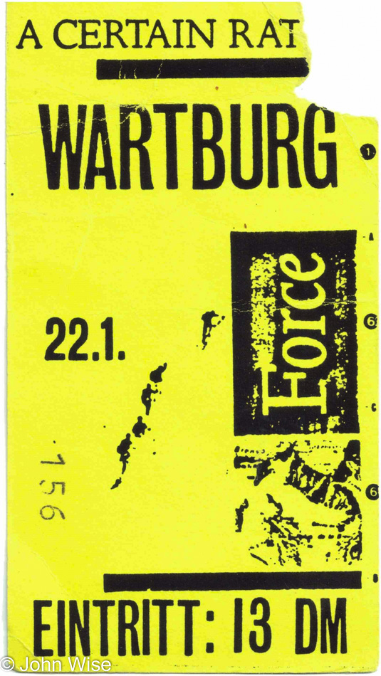 A Certain Ratio 22 January 1987 in Wiesbaden, Germany