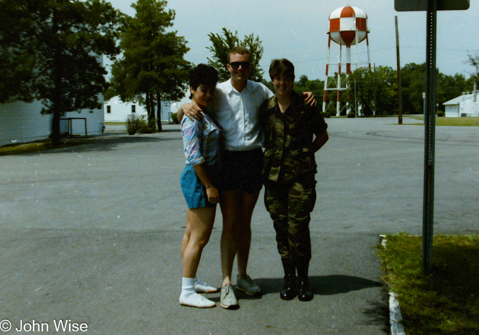 John Wise at Ft. Benjamin Harris, Indiana for AIT summer 1985