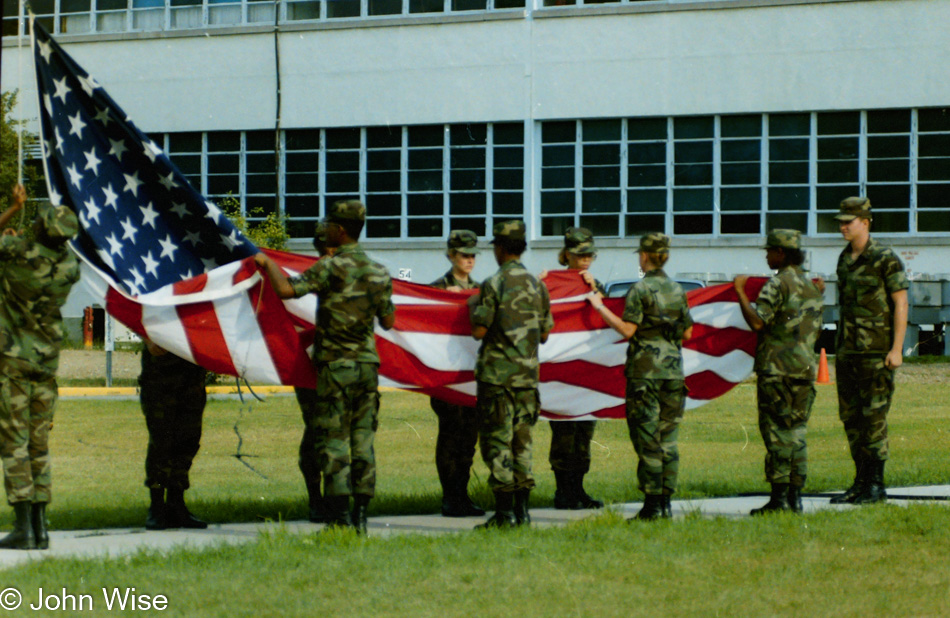 John Wise at Ft. Benjamin Harris, Indiana for AIT summer 1985