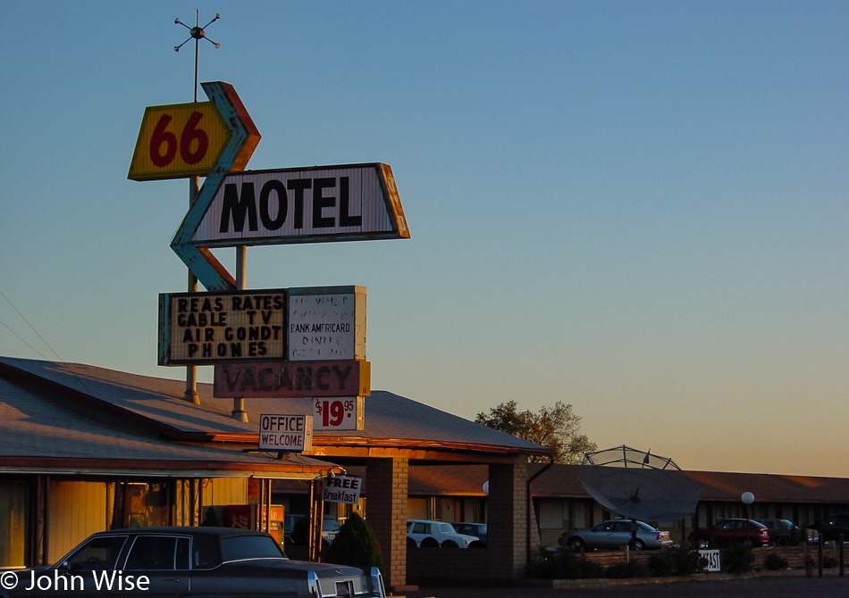 66 Motel in Holbrook, Arizona
