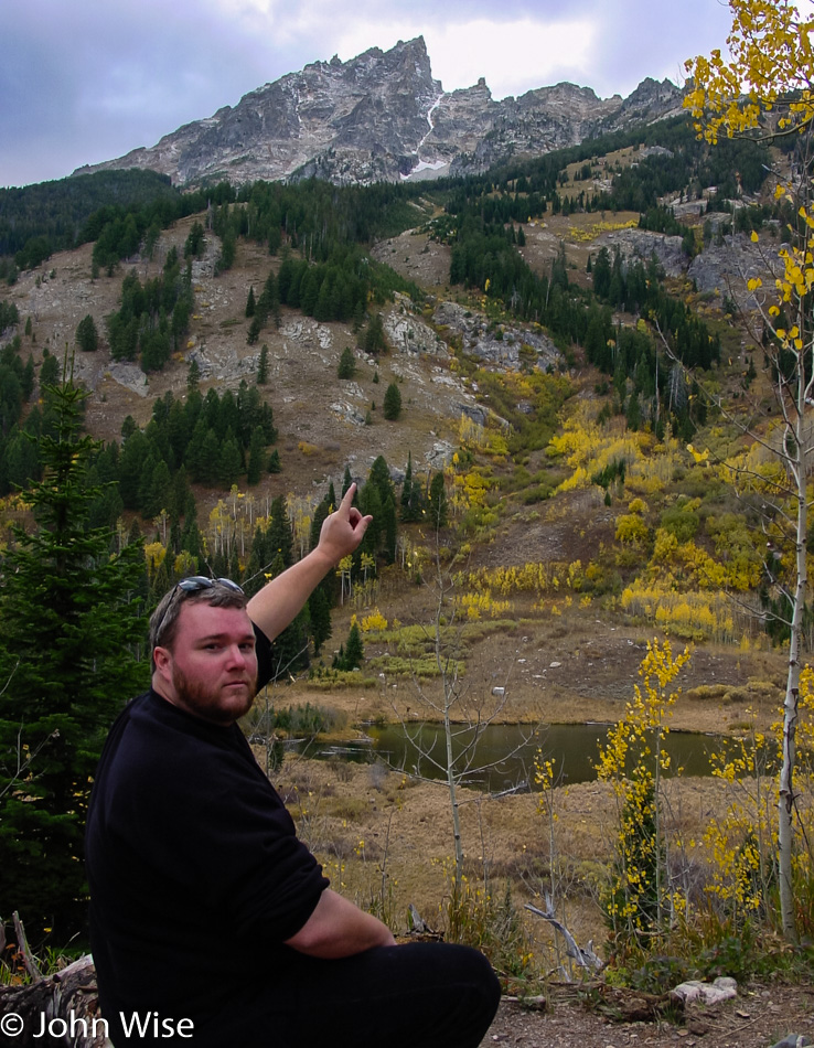 John Wise in Grand Teton National Park in Wyoming