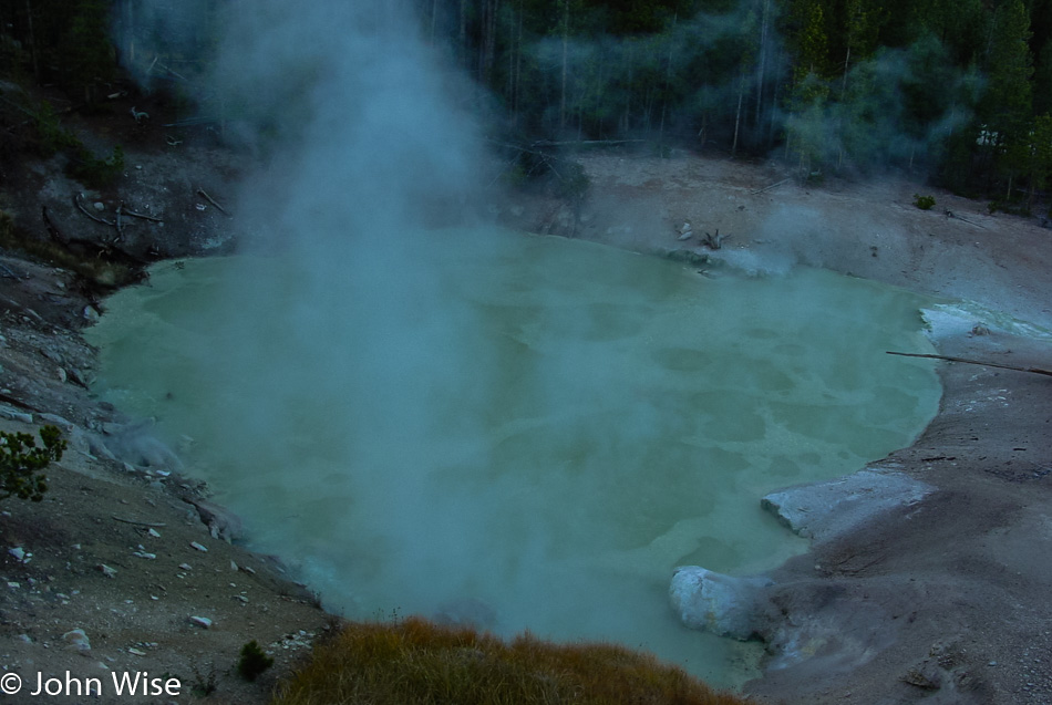 Yellowstone National Park in Wyoming