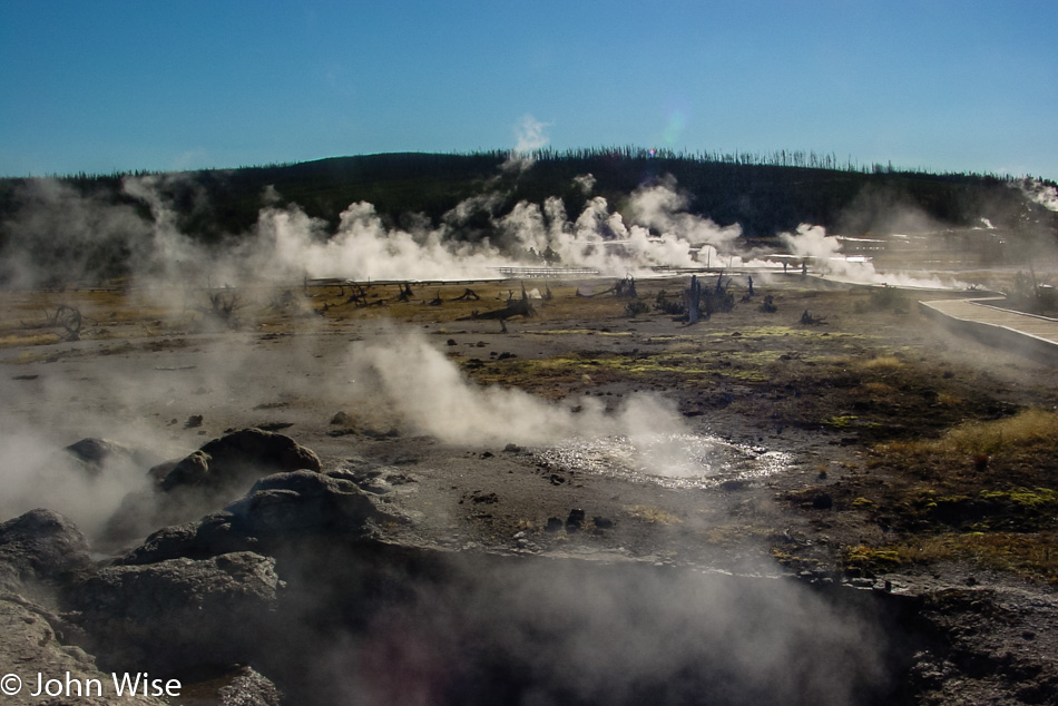 Yellowstone National Park in Wyoming