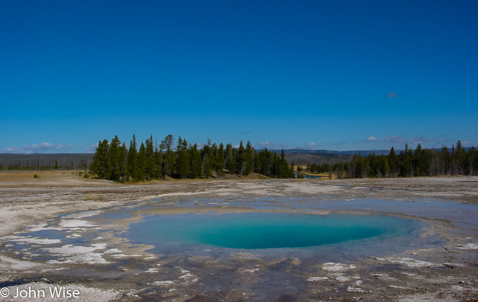 Yellowstone National Park in Wyoming