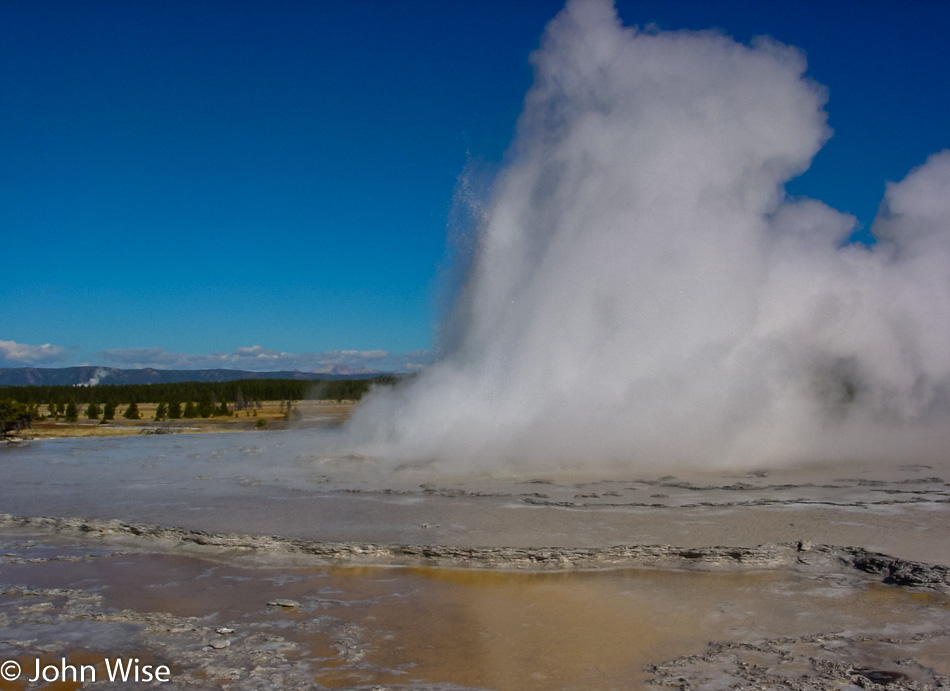 Yellowstone National Park in Wyoming