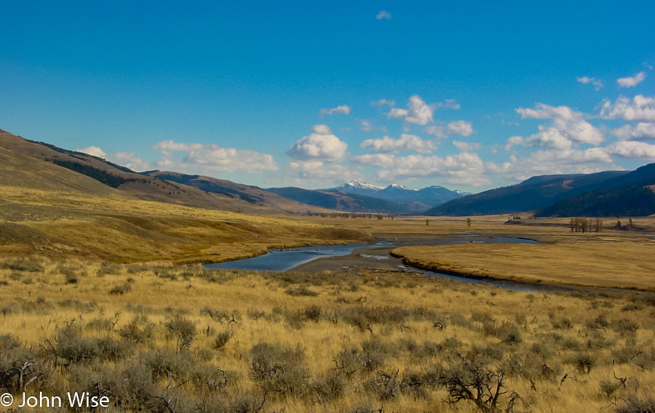 Yellowstone National Park in Wyoming