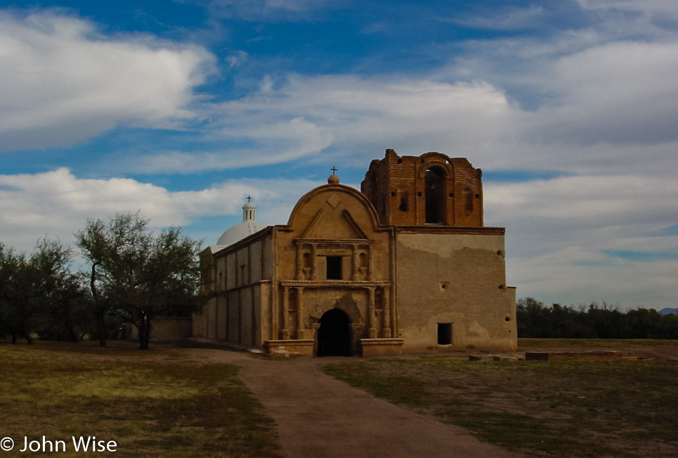 Tumacácori National Historical Park south of Tubac, Arizona