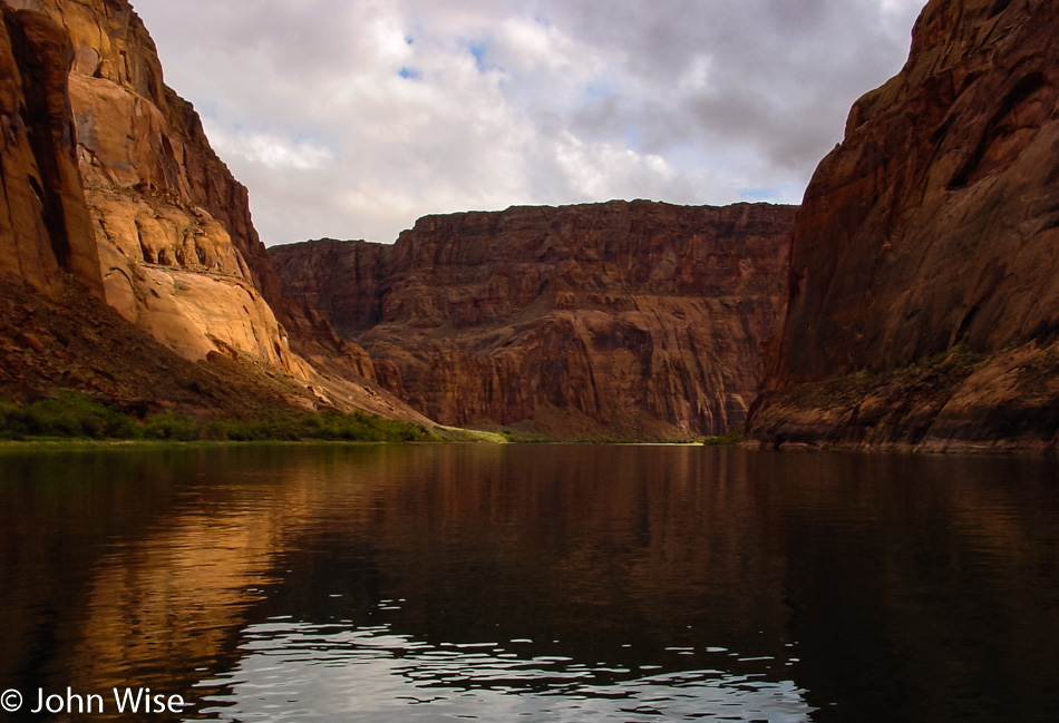 On the Colorado River between Lake Powell and Lee's Ferry at the Grand Canyon in Arizona