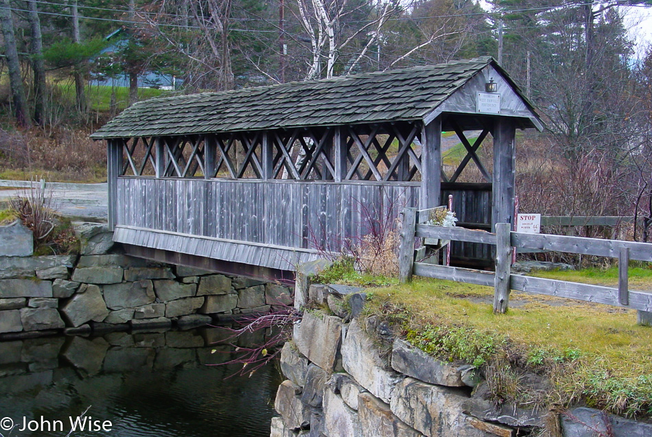 Footbridge over Joe's Brook in West Danville, Vermont