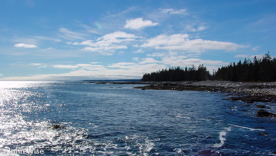 On the way to Southwest Harbor by Tremont, Maine