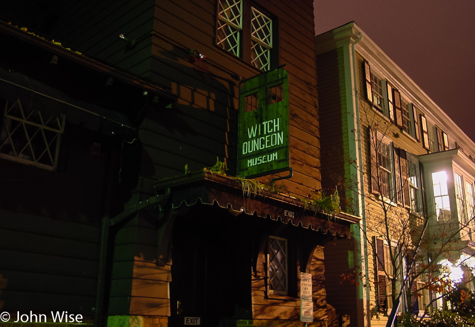 Witch Dungeon Museum in Salem, Massachusetts