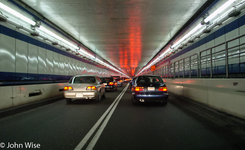 Sumner Tunnel in Boston, Massachusetts 