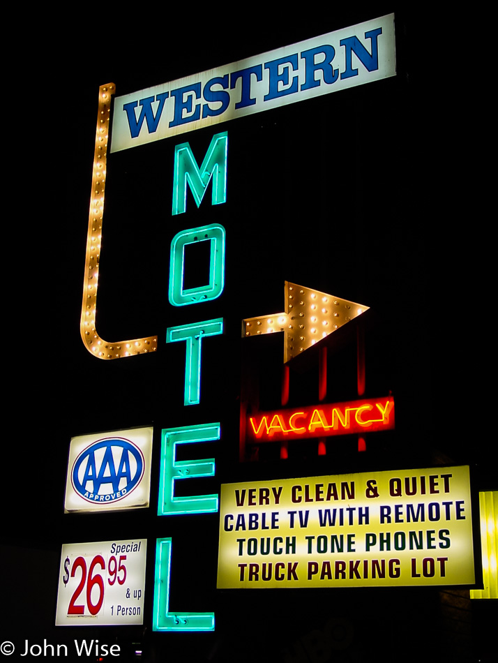 Western Motel in Alamogordo, New Mexico