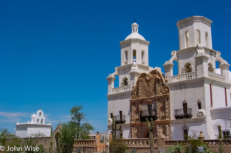 San Xavier del Bac in Tucson, Arizona