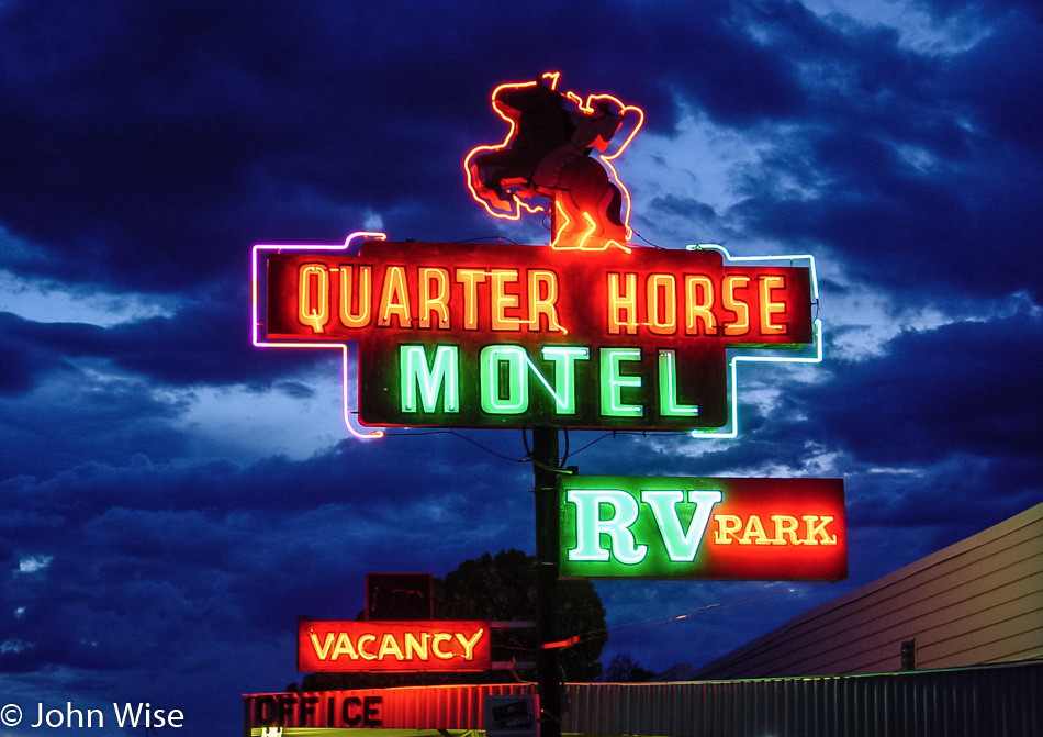 Quarter Horse Motel in Benson, Arizona