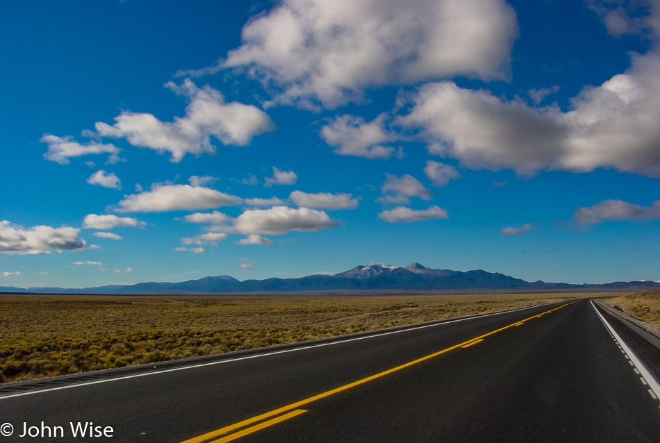 Along Highway 50 in Nevada