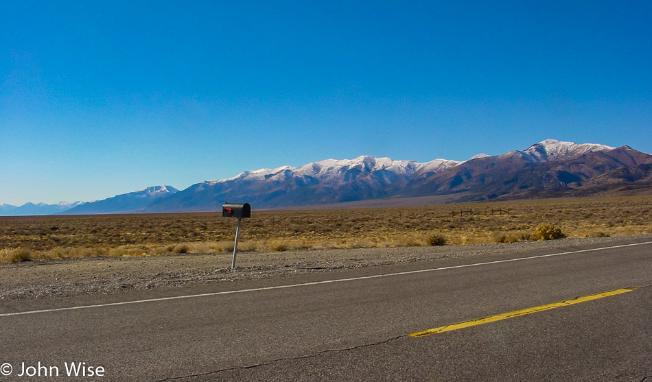 Along Highway 50 in Nevada