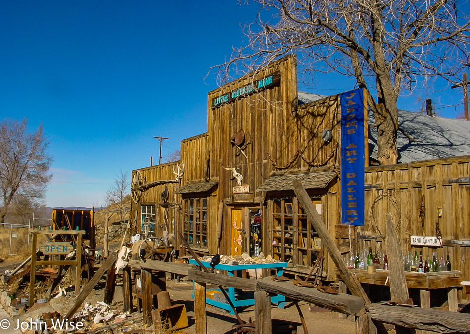 Along Highway 50 in Nevada