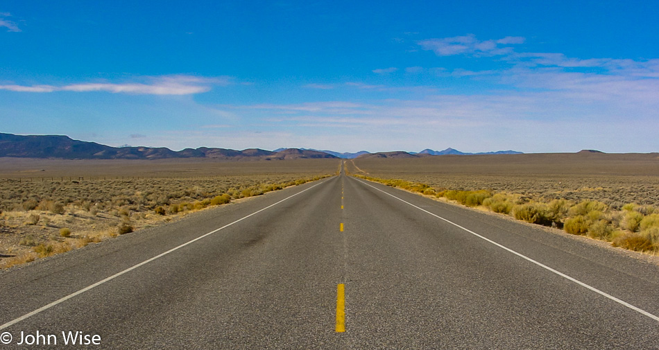 Along Highway 50 in Nevada