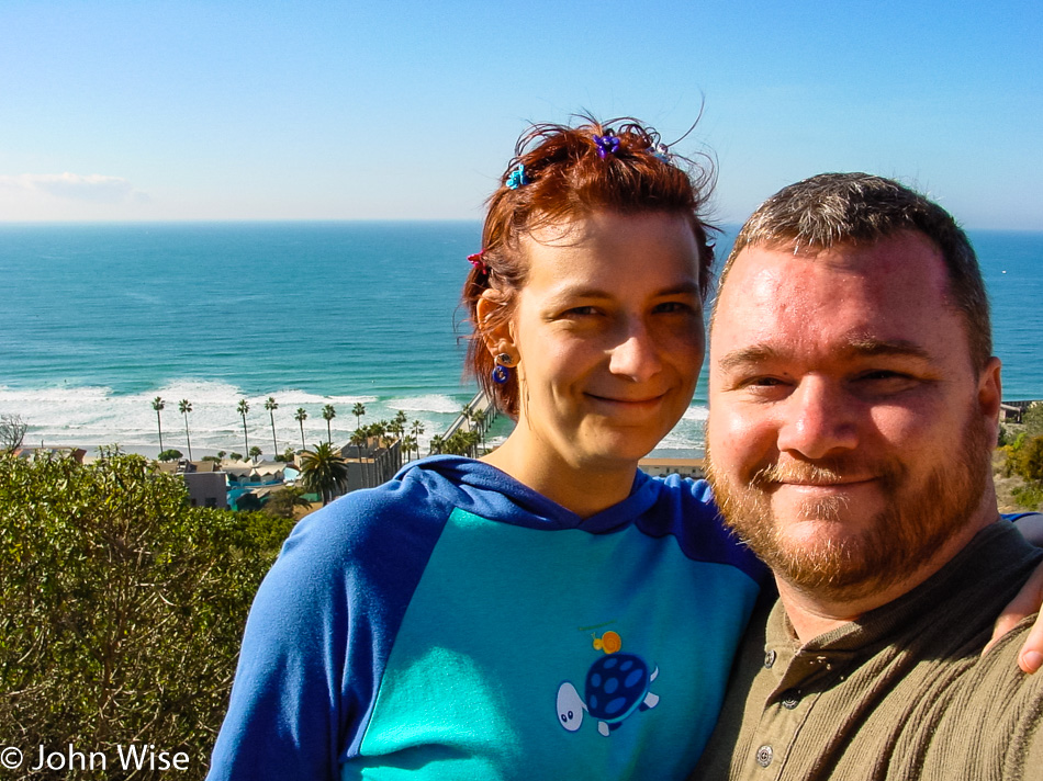Caroline Wise and John Wise in San Diego, California