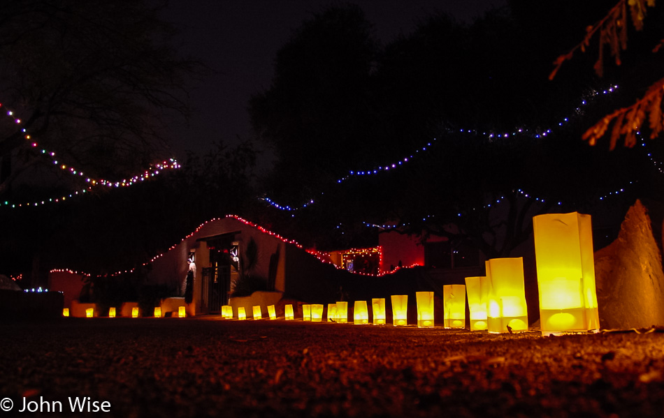 Christmas lights in Phoenix, Arizona