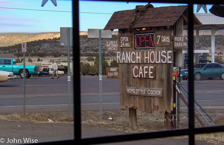 Ranch House Cafe in Ash Fork, Arizona