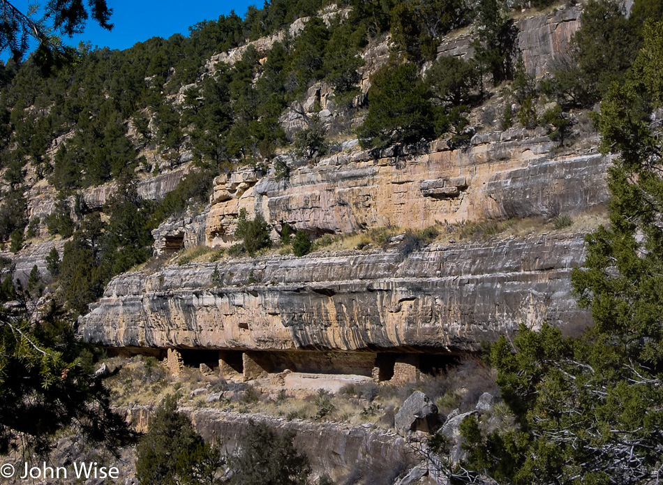 Walnut Canyon National Monument in Flagstaff, Arizona