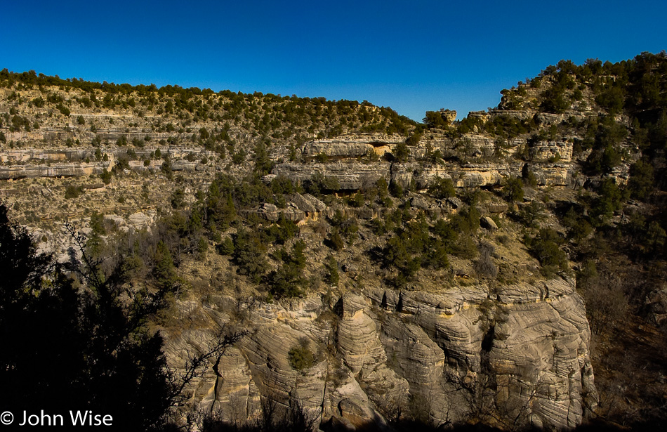 Walnut Canyon National Monument in Flagstaff, Arizona