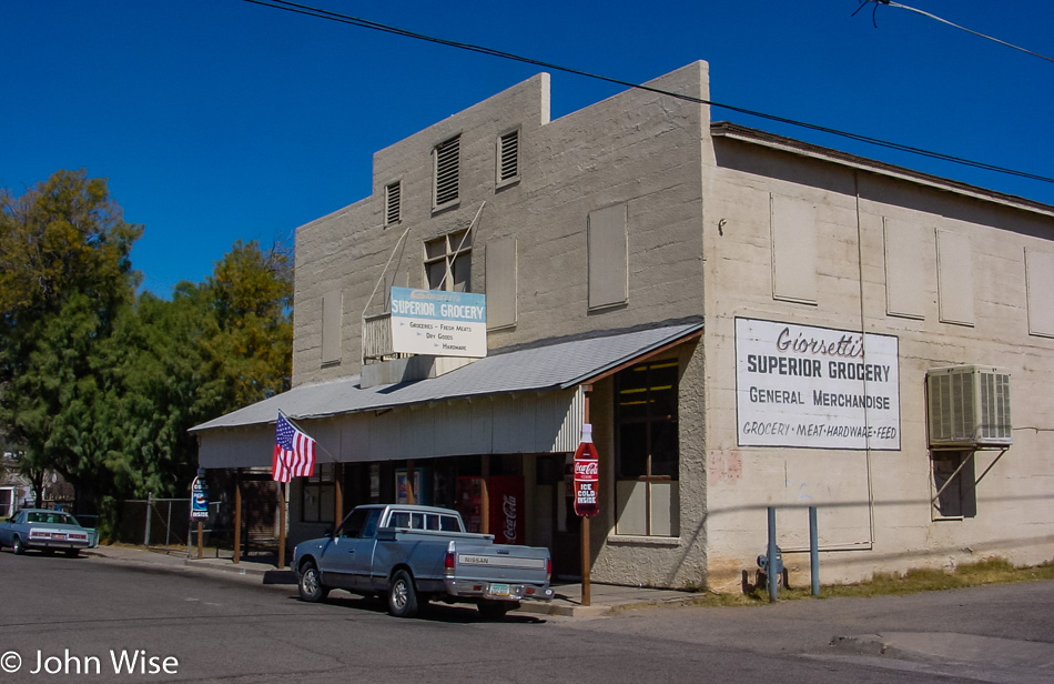 Giorsetti Grocery Store in Winkelman, Arizona