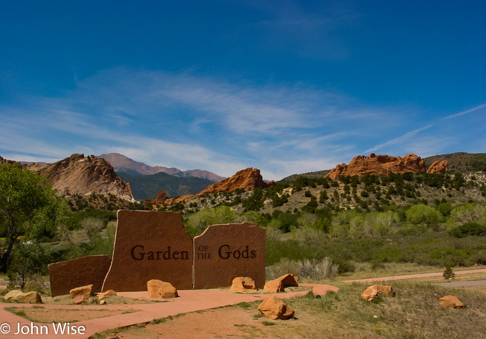 Garden of the Gods in Colorado