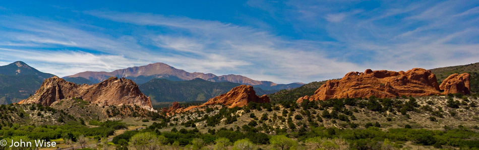 Garden of the Gods in Colorado