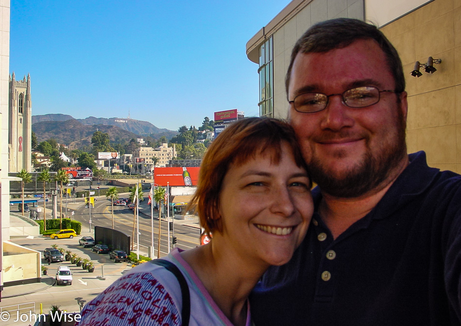 Caroline Wise and John Wise in Hollywood, California