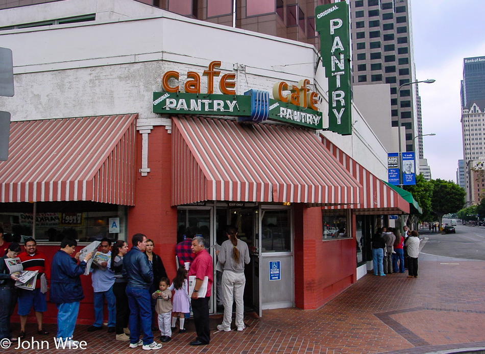 Original Pantry Cafe in Los Angeles, California