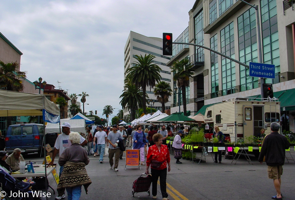 Farmers Market in Santa Monica, California