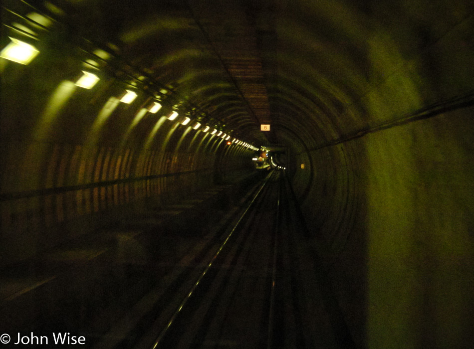 Subway in Los Angeles, California