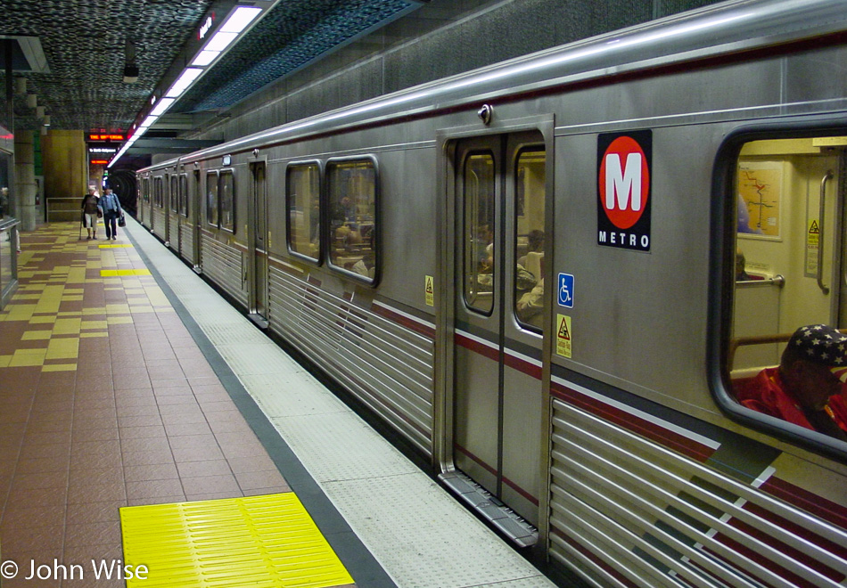 Subway in Los Angeles, California