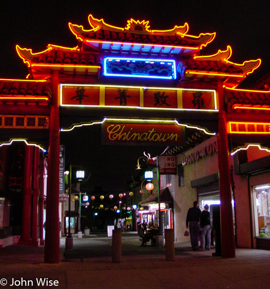 China Town in Los Angeles, California