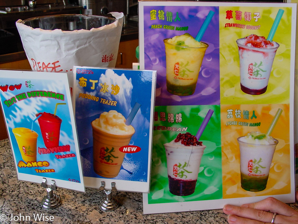 Asian drinks in Los Angeles, California