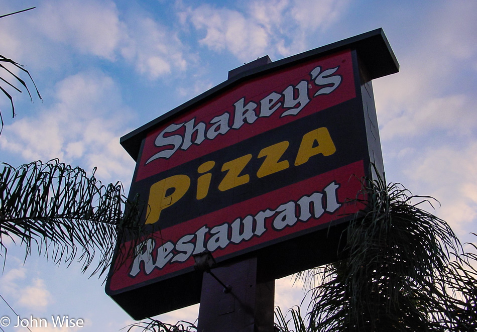 Shakey's Pizza in Redlands, California