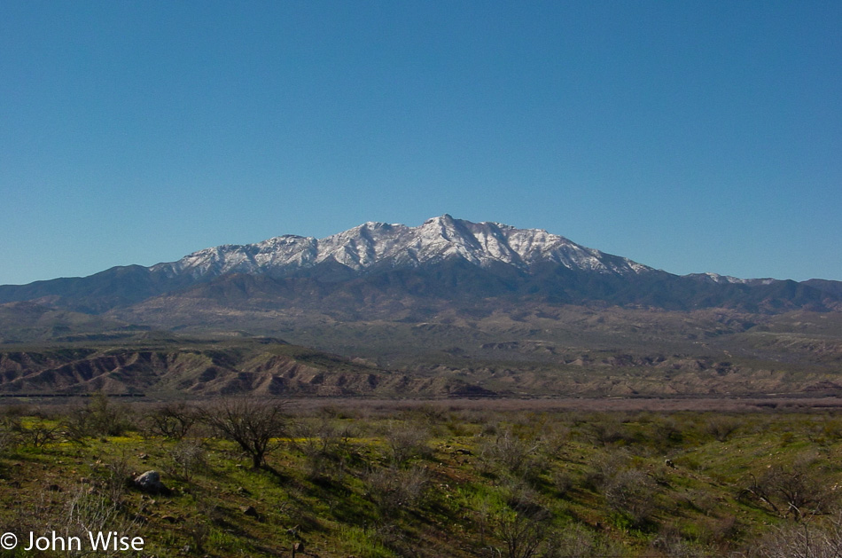 US-70 driving east in Arizona