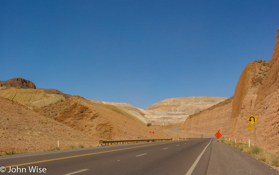 Heading north on Highway 191 in Arizona