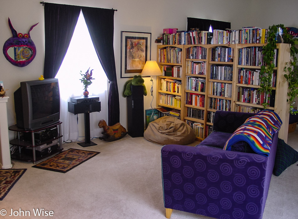 John Wise and Caroline Wise's loft apartment in Phoenix, Arizona