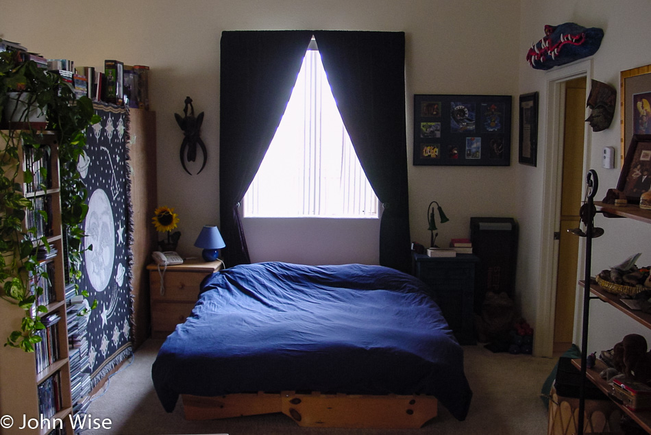 John Wise and Caroline Wise's loft apartment in Phoenix, Arizona