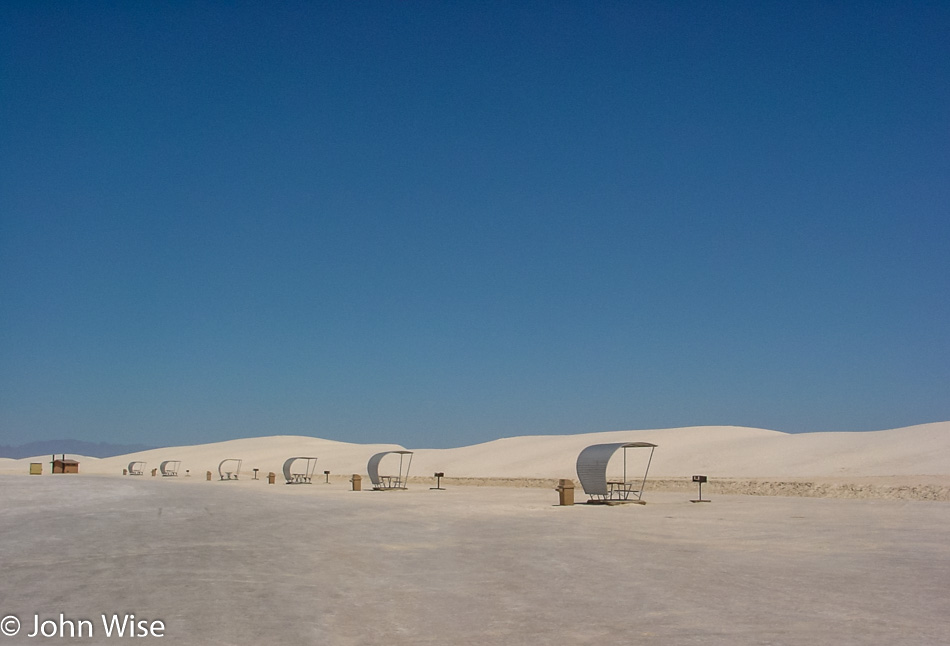 White Sands National Monument in Alamogordo, New Mexico